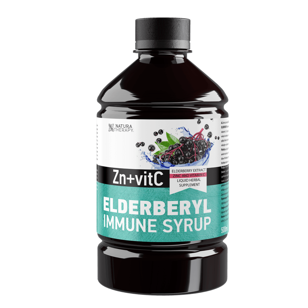Elderberyl immune syrup (250ml) – Elderberyl | NaturaTherapy – натурални добавки от България