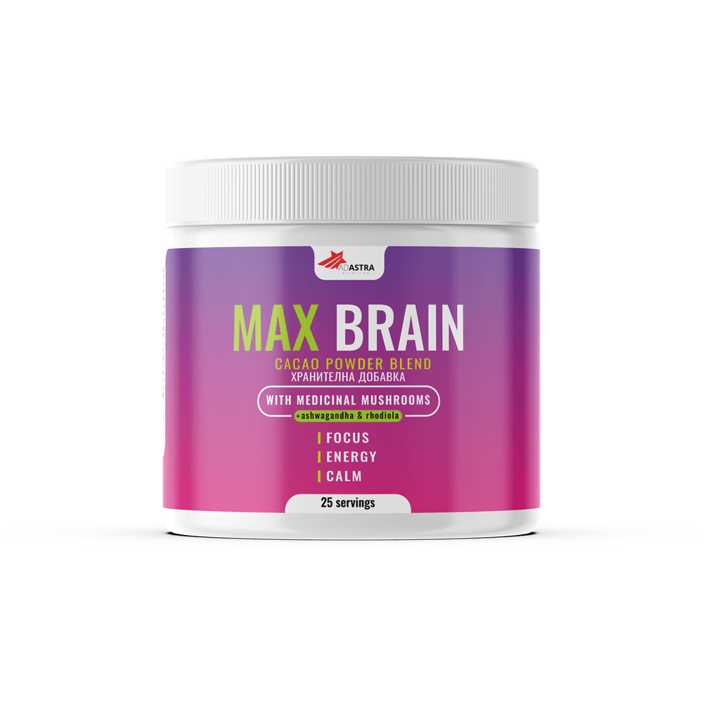 MAX BRAIN – MAX | NaturaTherapy – натурални добавки от България