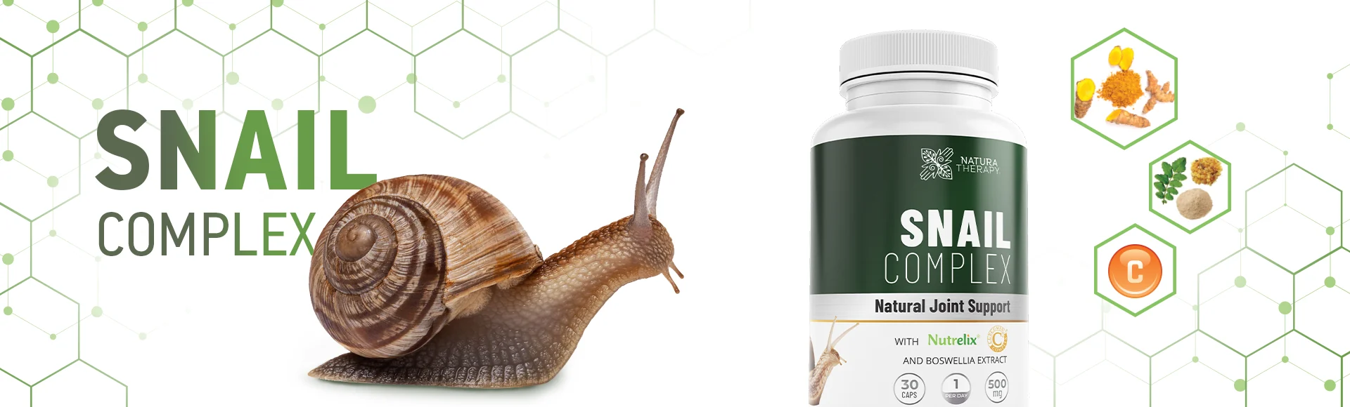Snail Complex — добавка с екстракт от охлюви за стави