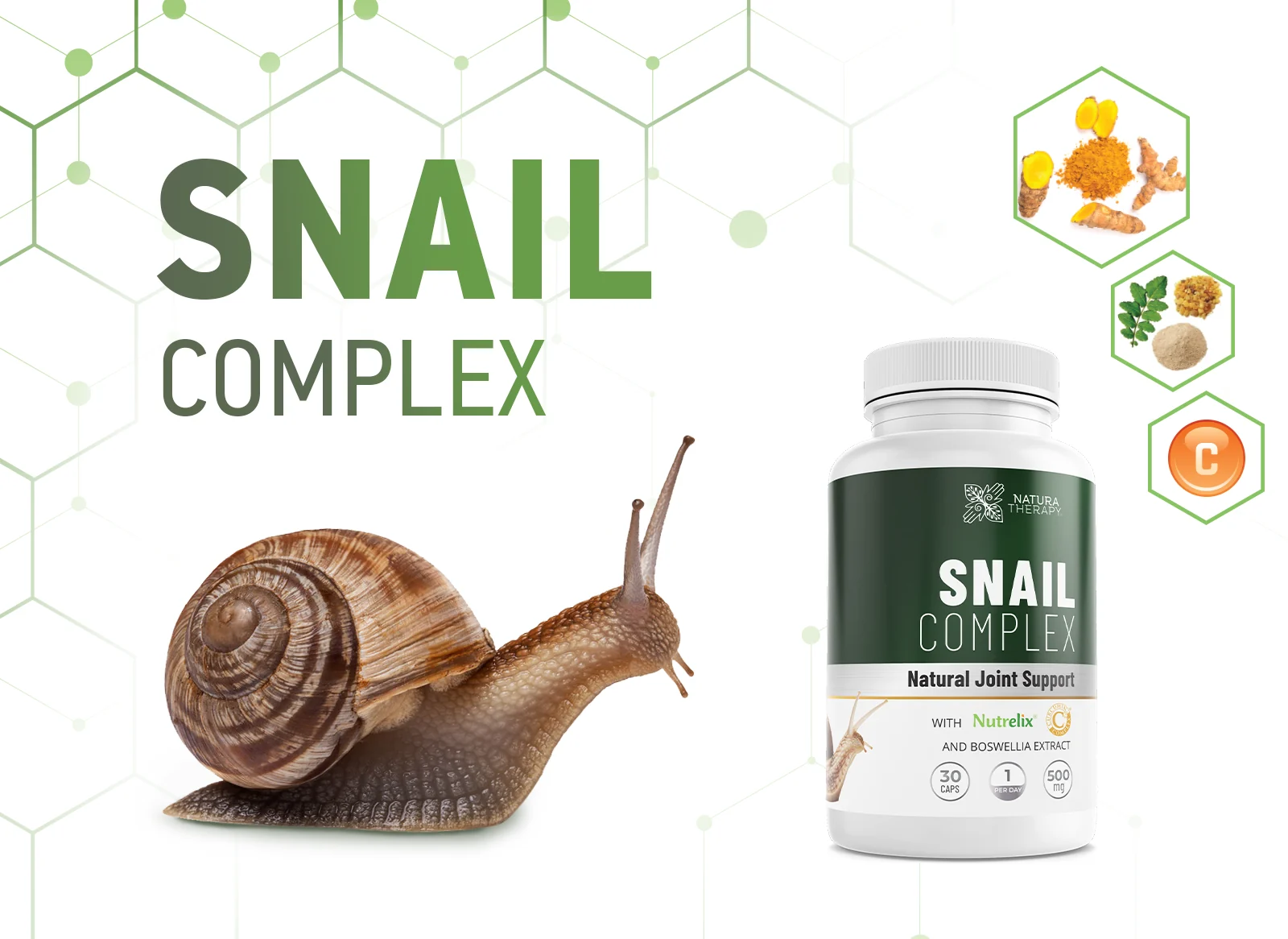 Snail Complex — добавка с екстракт от охлюви за стави