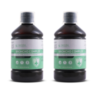 2x Broncho Complex (500ml) - билкова добавка за белите дробове