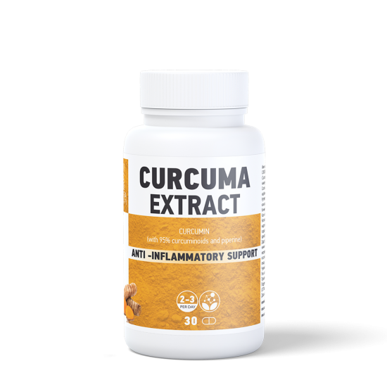 Curcuma Extract -  препарат за успокояване на възпаление и болка