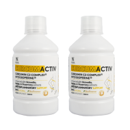 2x Curcumactiv (500ml) - сироп с куркумин против болки и възпаления