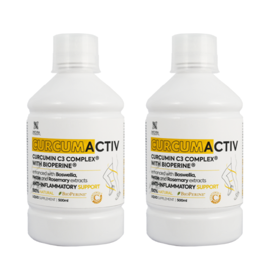 2x Curcumactiv (500ml) - сироп с куркумин против болки и възпаления