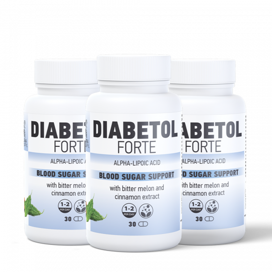 Diabetol Forte (2+1) - билкови капсули за диабет