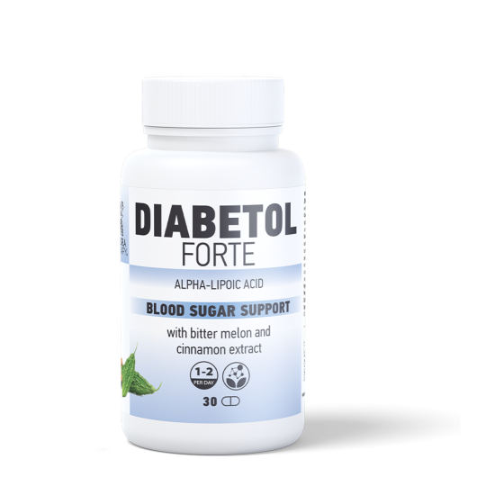 Diabetol Forte (30cps) - билкови капсули за диабет