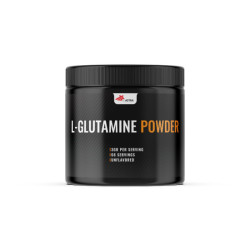 L-GLUTAMINE - хранителна добавка на прах с аминокиселината глутамин, която е предназначена за поддържане и синтез на протеини в мускулите и възстановяване на мускулите