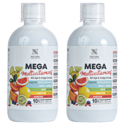 2X Mega Multivitamins (500ml) - витамини за енергия и имунитет