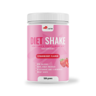 Diet Shake с вкус на ягода,заместител на хранене за регулиране на теглото